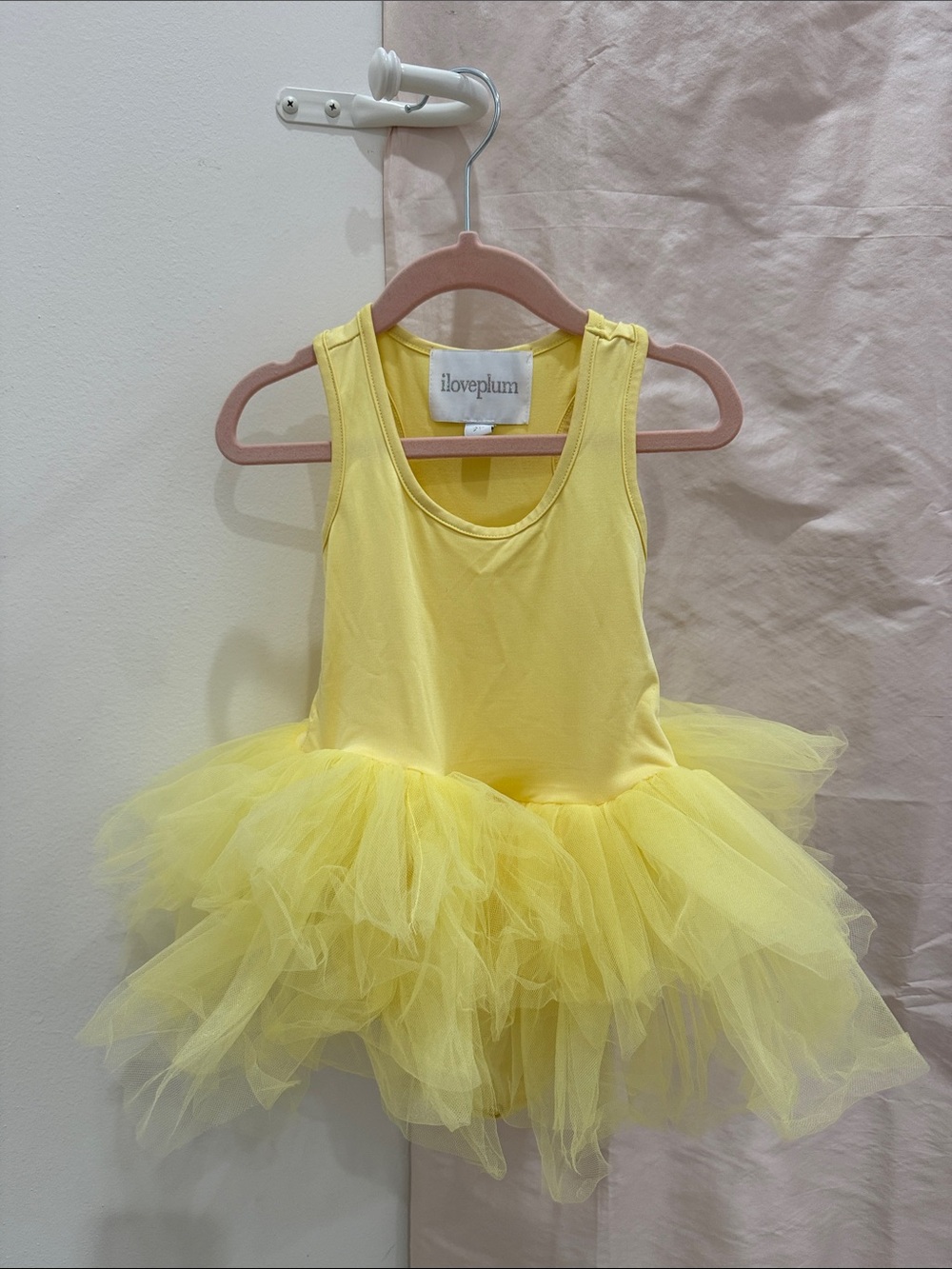 iloveplum Yellow Tulle Tutu Dress for Kids
